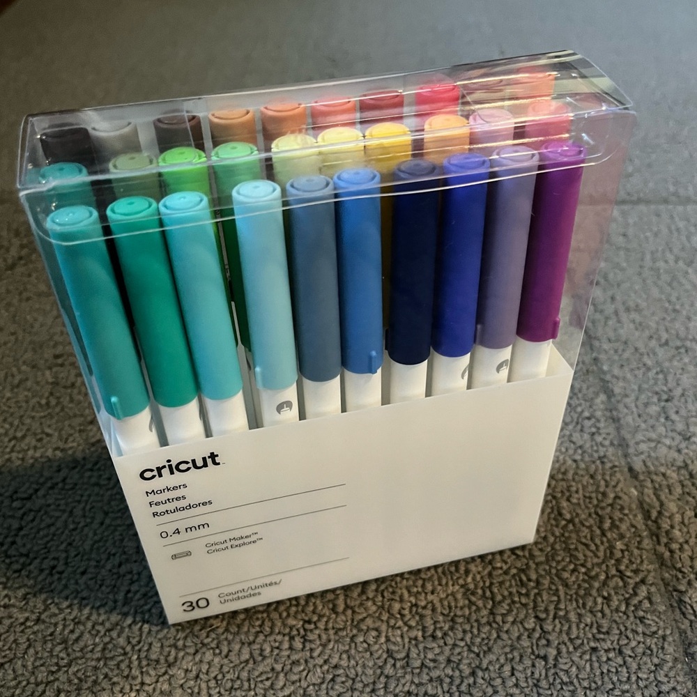 Cricut 30 pack of pens 0.4mm fine tip